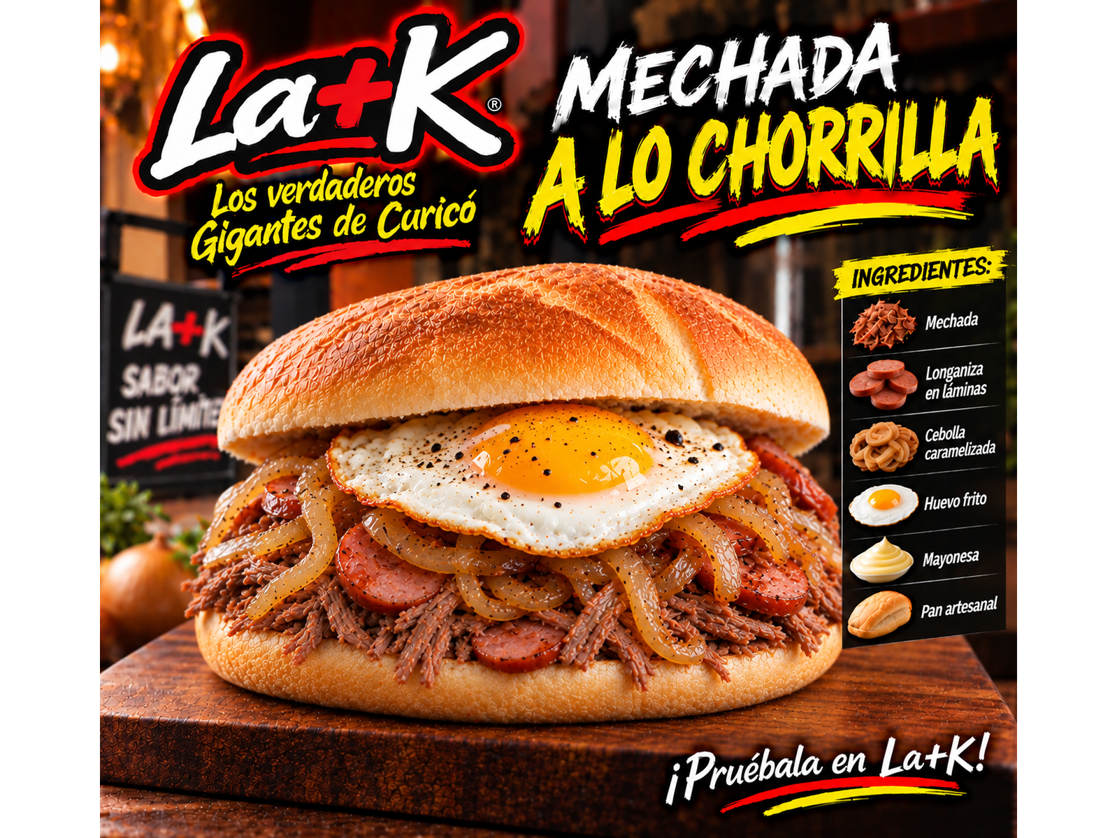 Mechada a la chorrillana.