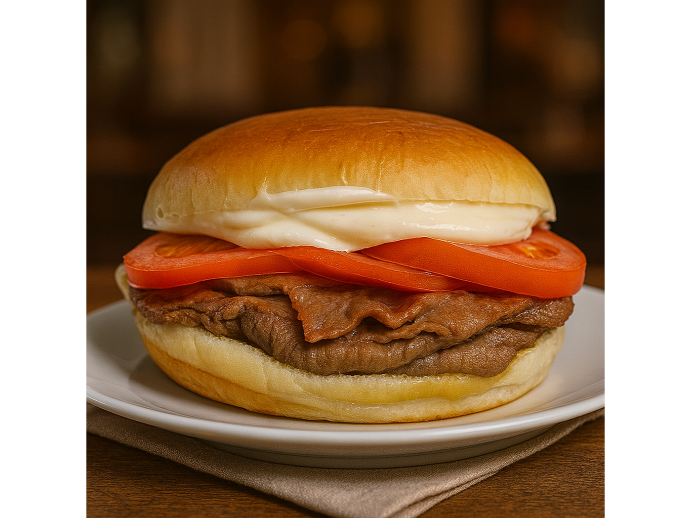 Churrasco Tomate mayo.
