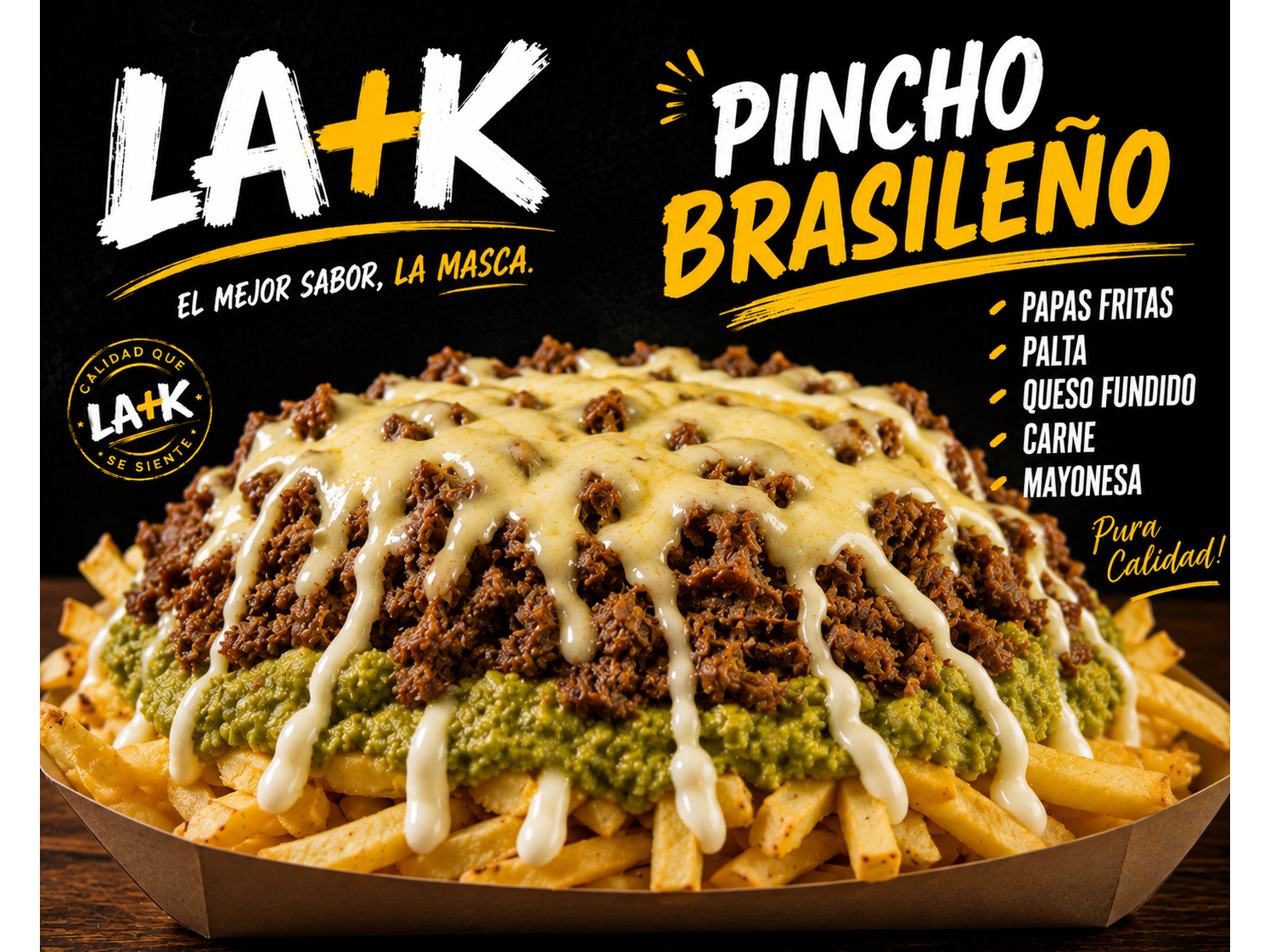 Pincho Brasileño (mayo casera) (CARNE)