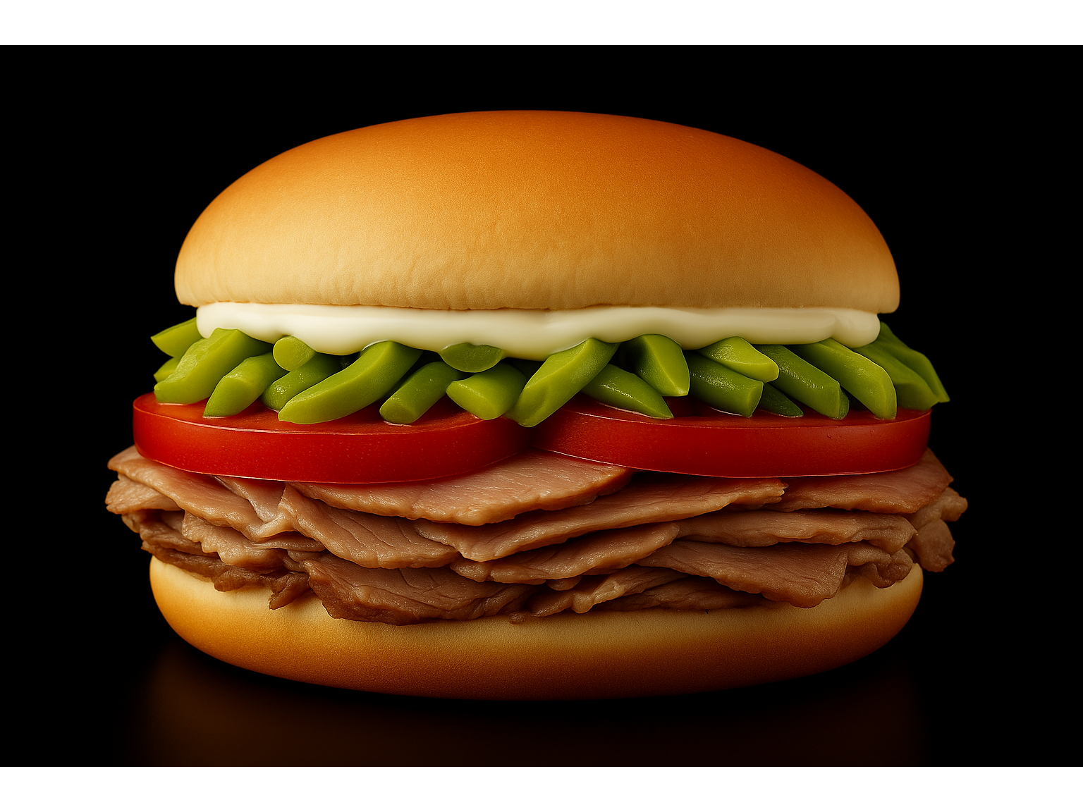 Lomo chacarero mayo casera.