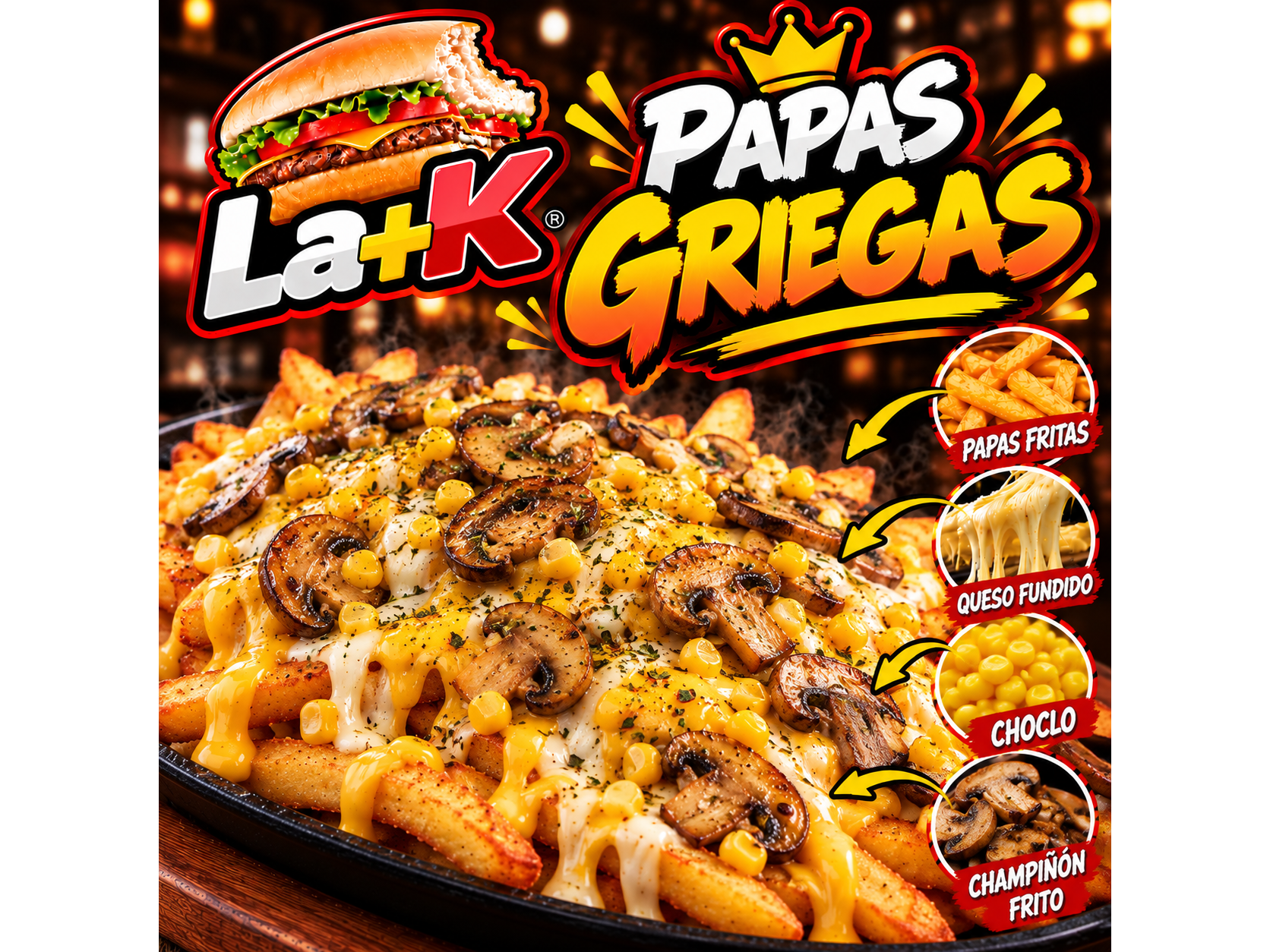 Papasfritas Griegas