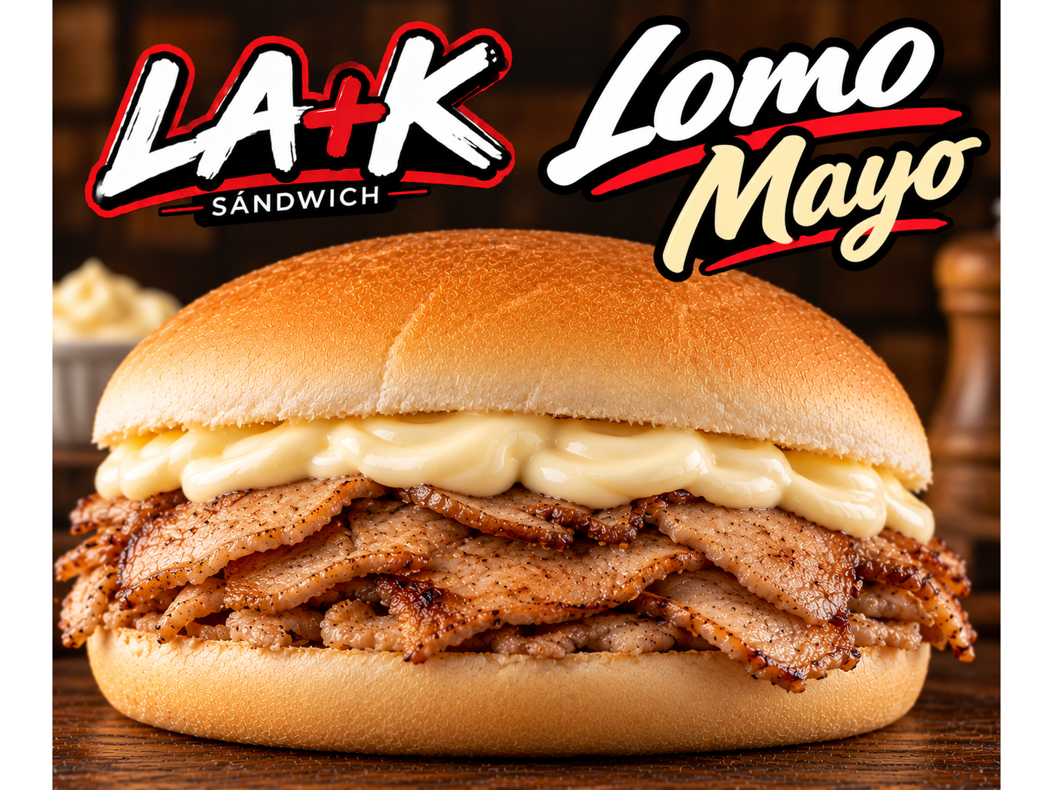 Lomo mayo casera.