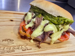 Churrasco italiano mayo casera.