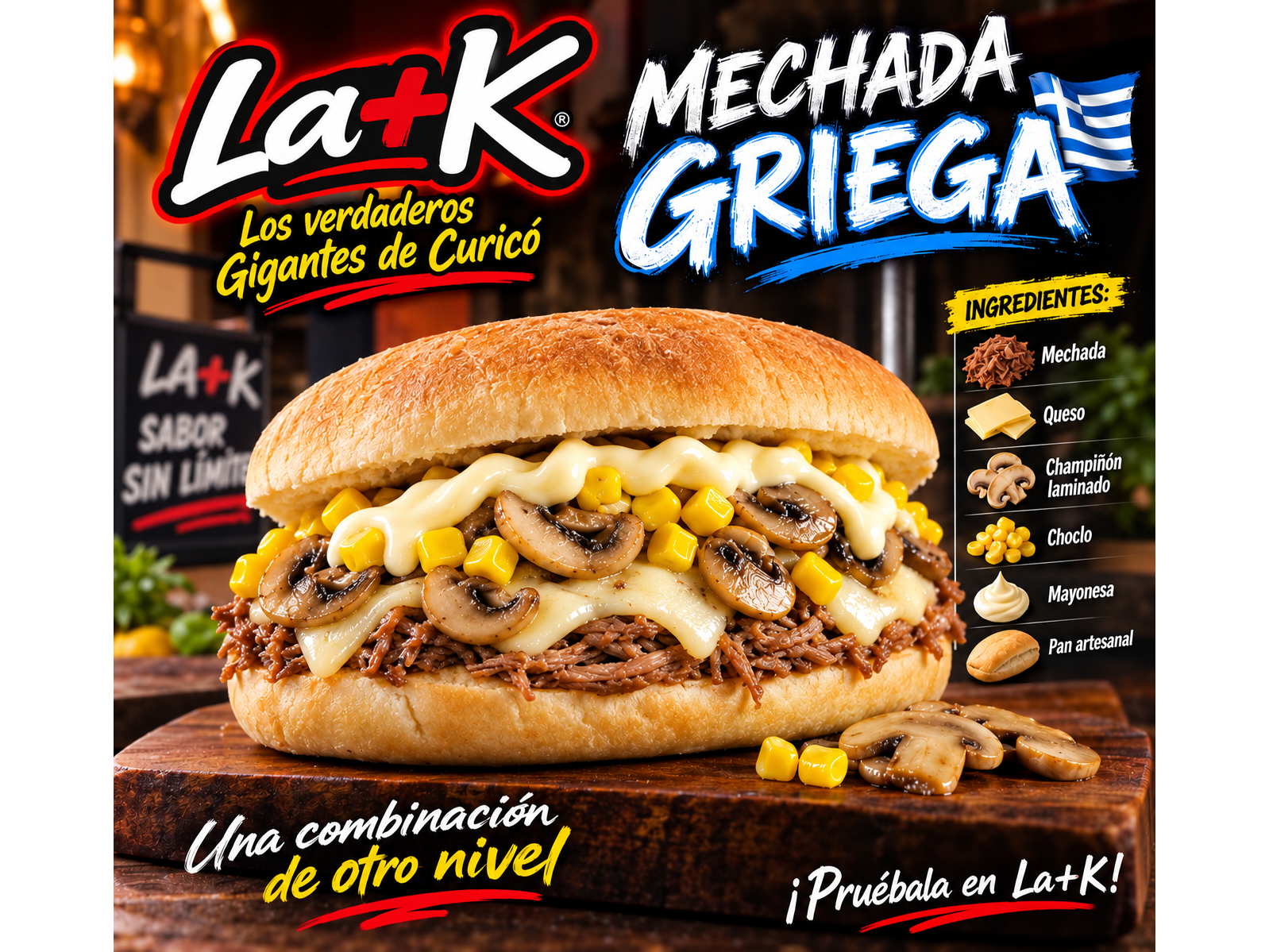 Mechada Griega(mayo casera)