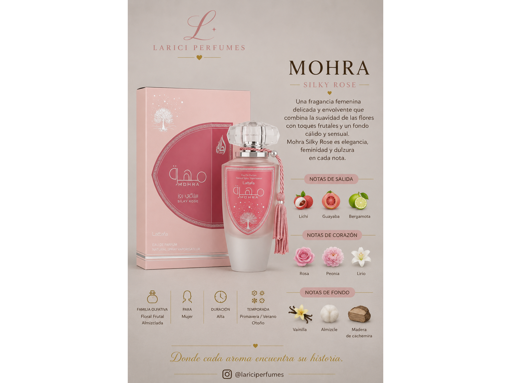 MOHRA SILKY ROSE
