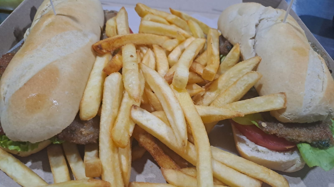Sandwich de milanesa de carne