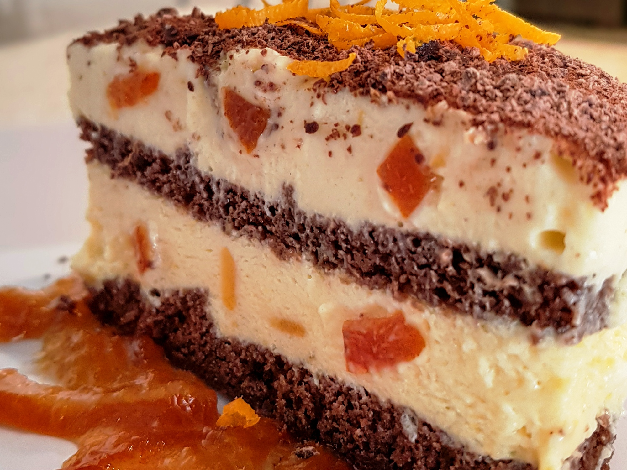 CREMA DE NARANJA Y CHOCOLATE