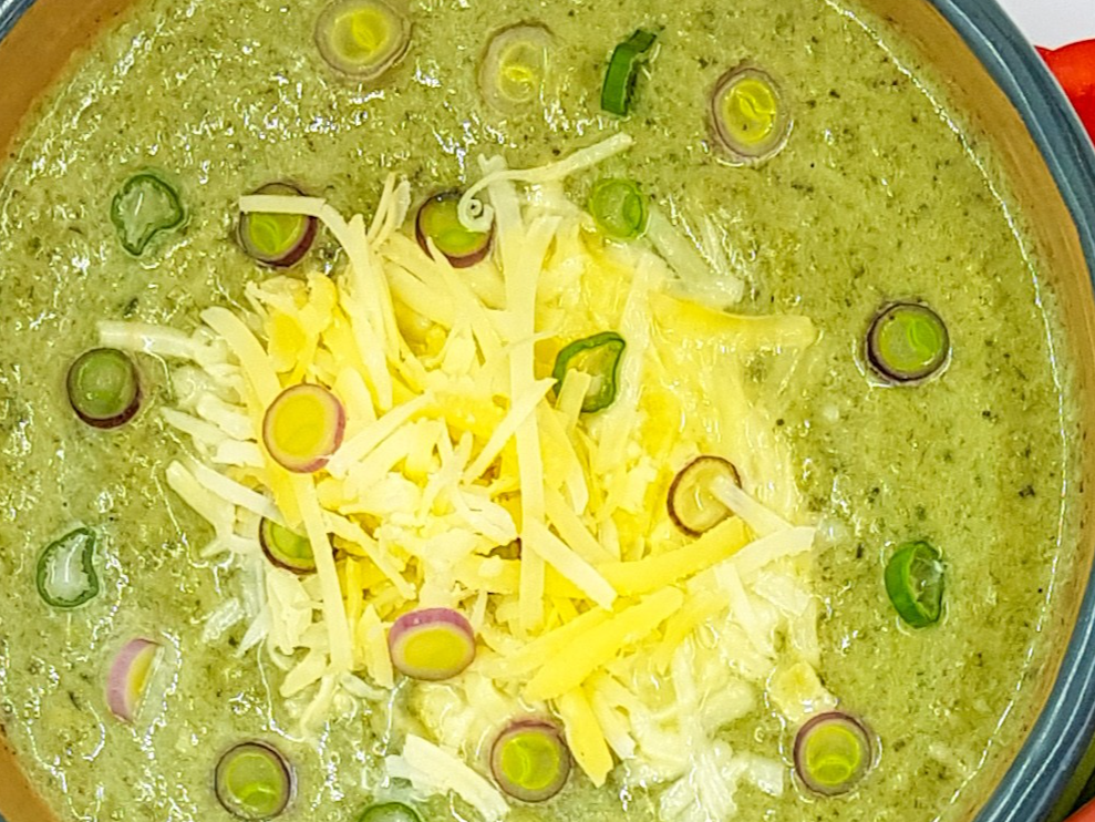 SOPA VERDE ESPINACA