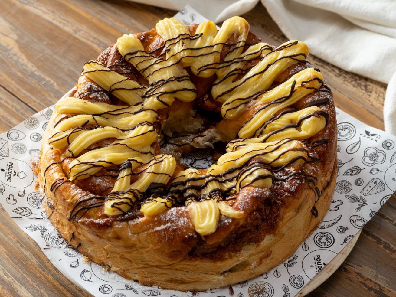 ROSCA DE PASCUA - PASTELERA Y  DULCE DE LECHE