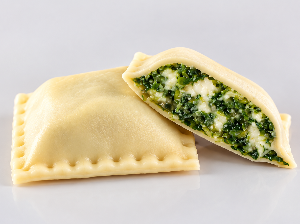 ESPINACA, RICOTA Y PARMESANO
