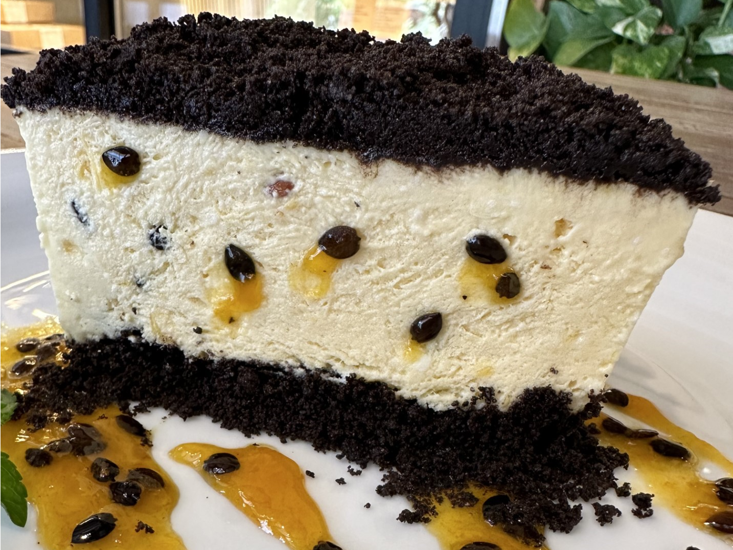 CREMA DE MARACUYÁ Y CHOCOLATE
