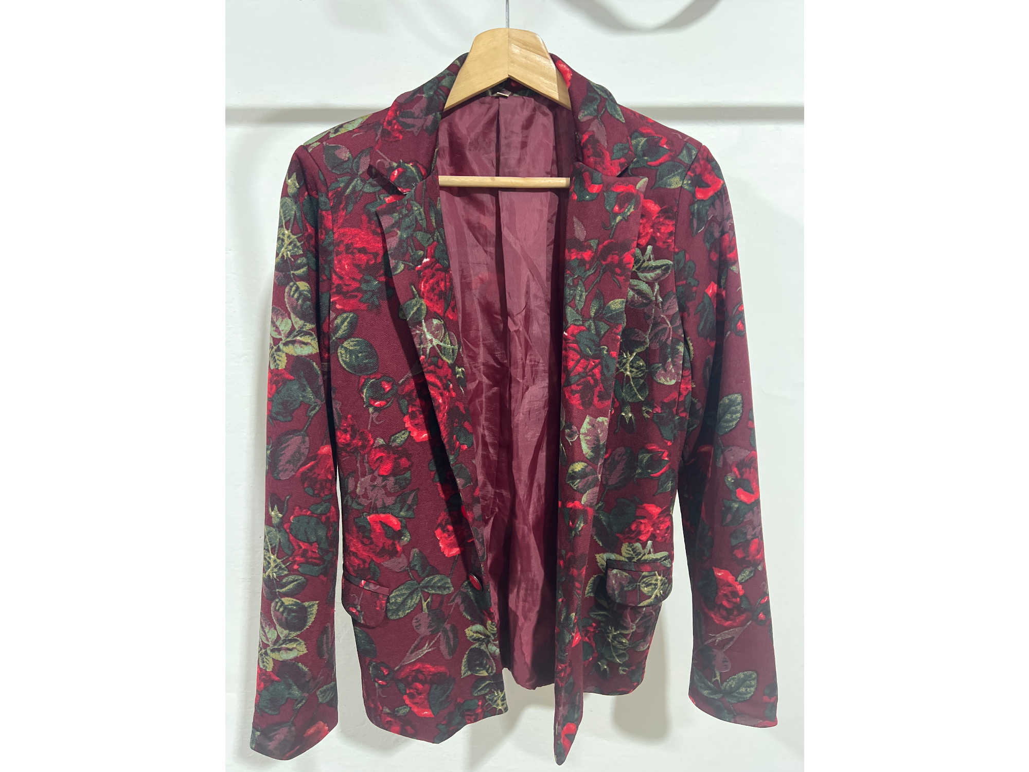 Blazer floreado
