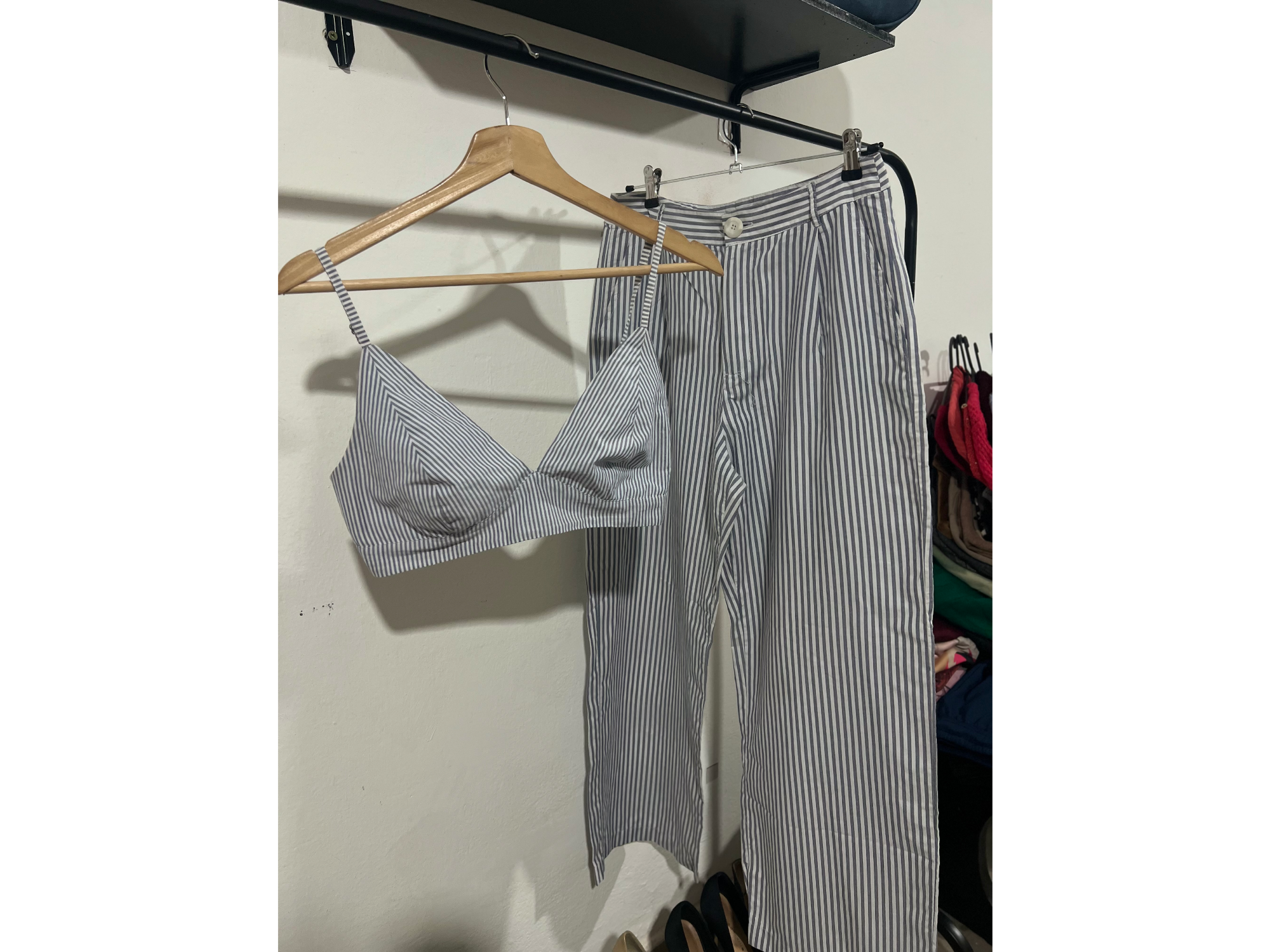 Conjunto rayado