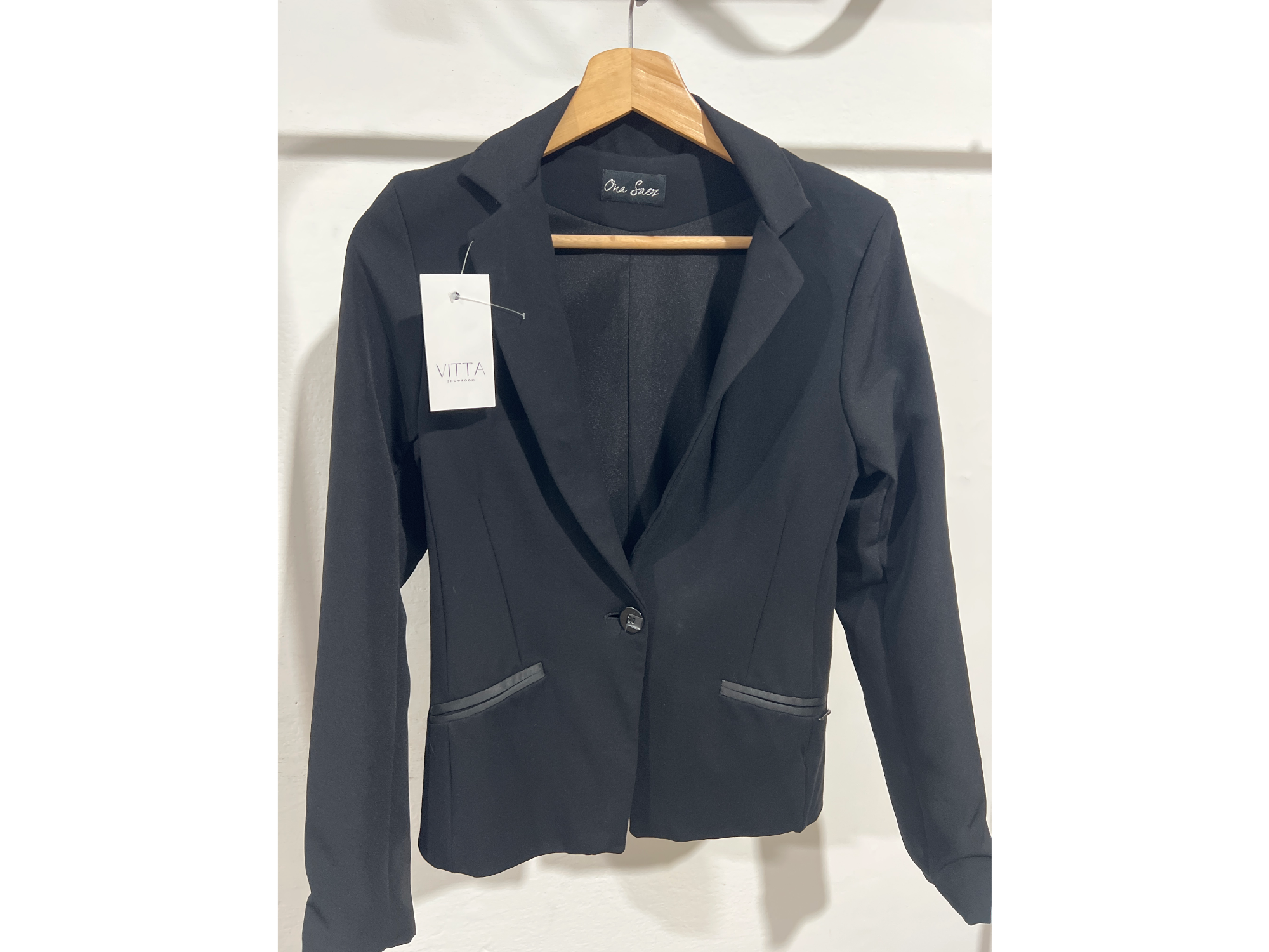 Blazer negro de vestir