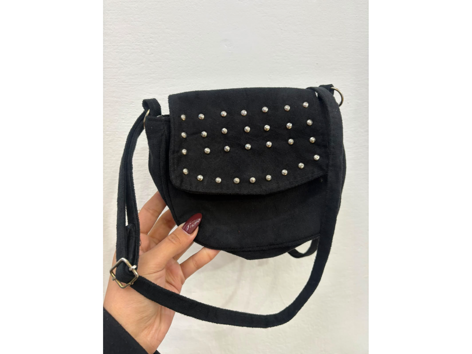 Cartera gamuzada