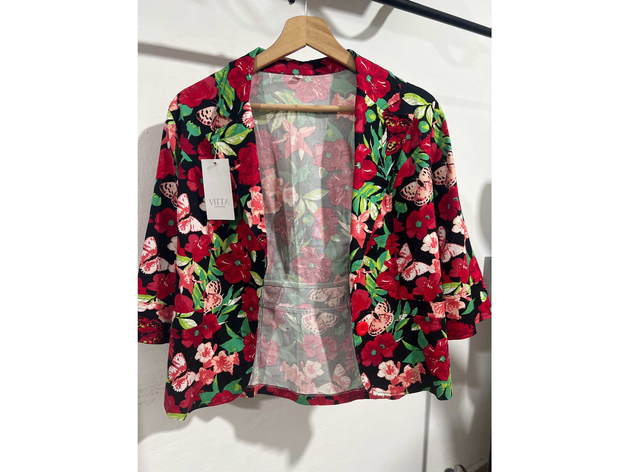 Blazer floreado