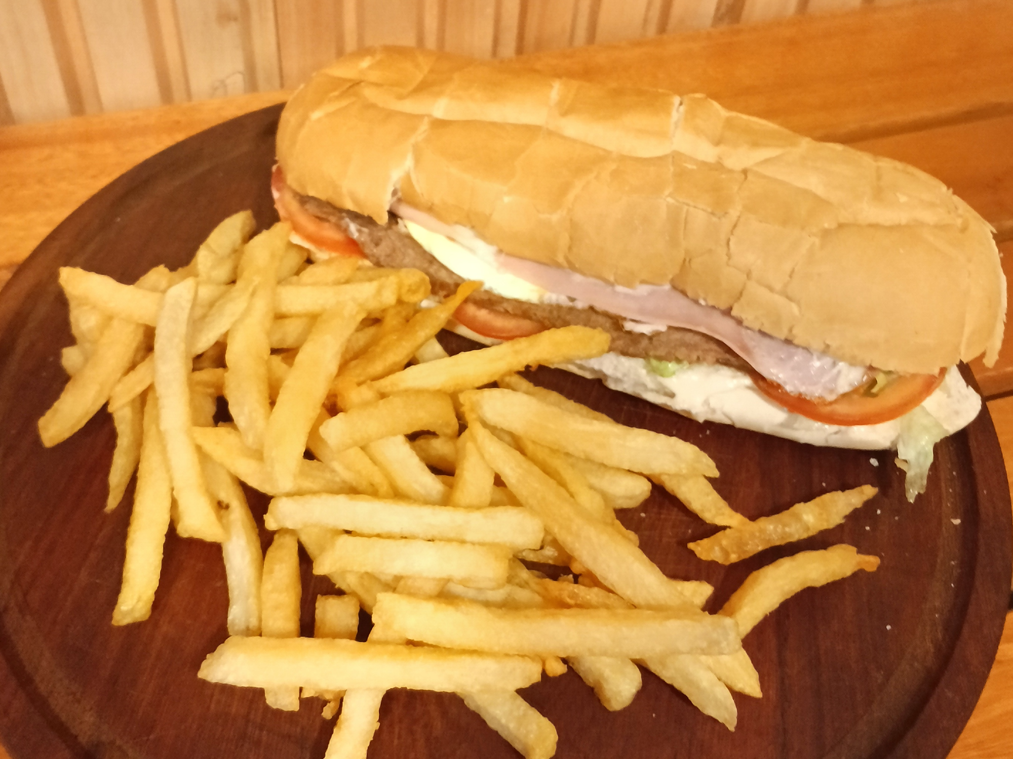LOMITO 3D TRIPLE + PAPAS FRITAS