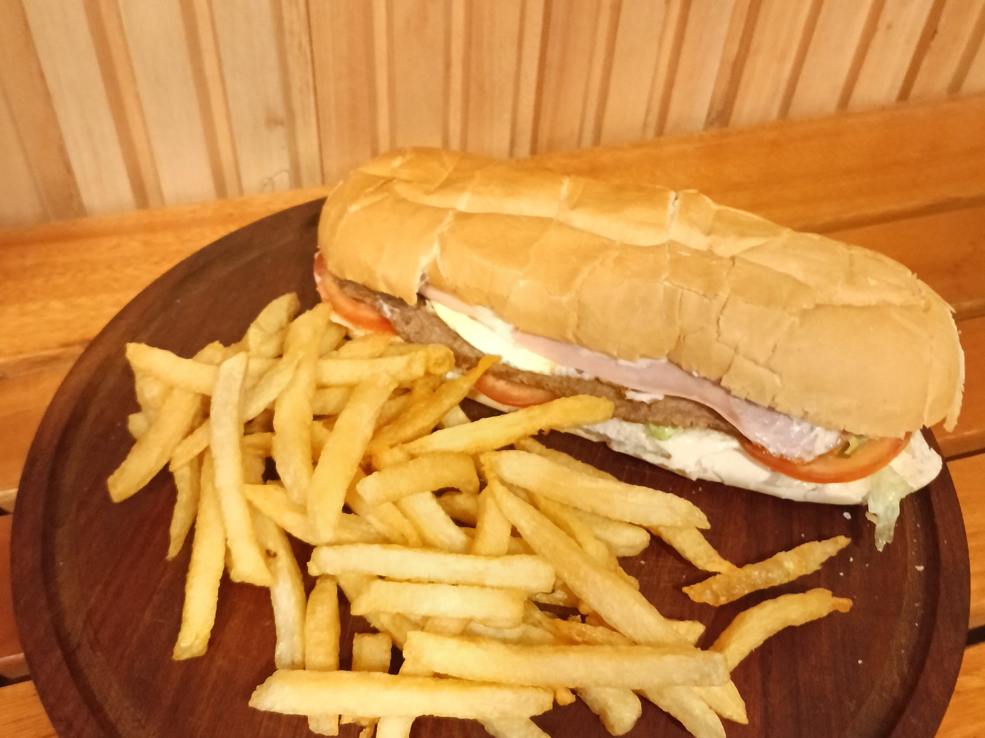 LOMITO 3D DOBLE + PAPAS FRITAS