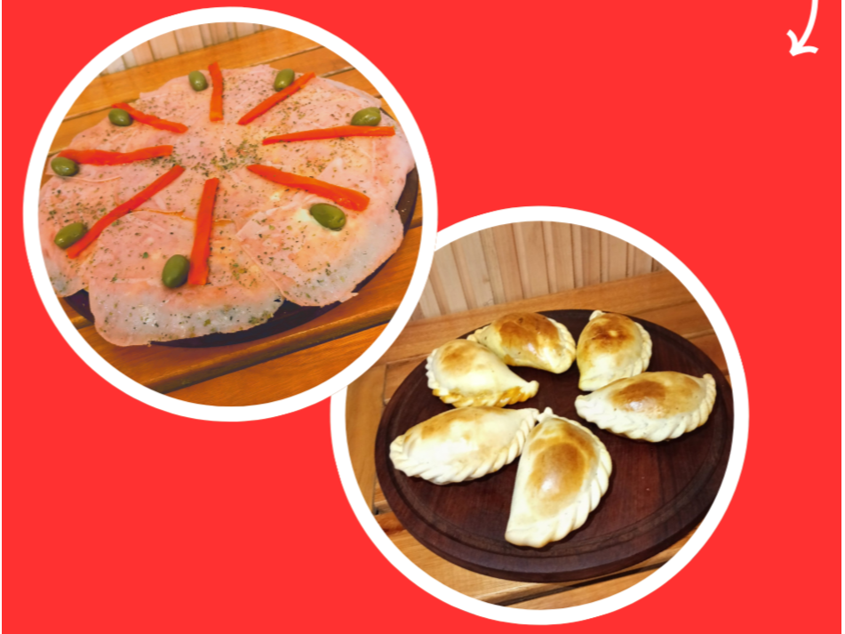 PIZZA ESPECIAL + EMPANADAS