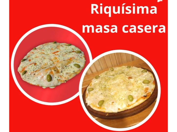 1 MUZZARELLA  + 1 FUGAZZA