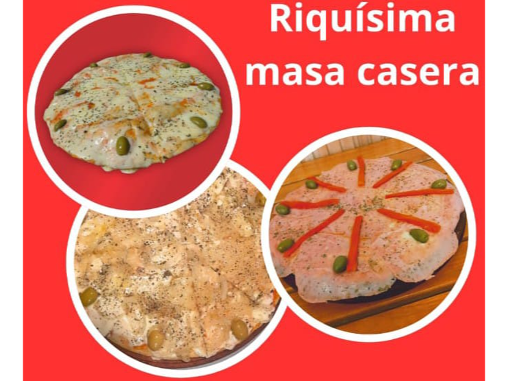 1 MUZZARELLA + 1 FUGAZZA  + 1 ESPECIAL