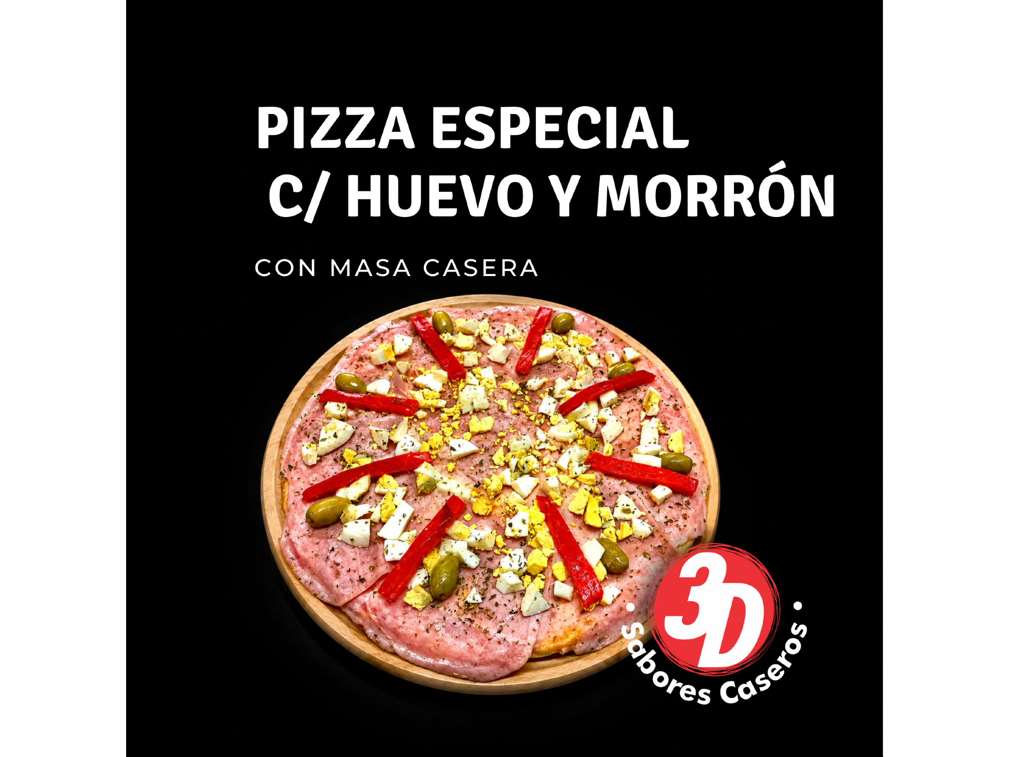 ESPECIAL CON MORRON Y HUEVO