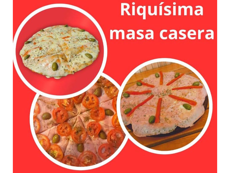 1 MUZZARELLA + 1 NAPOLITANA  + 1 ESPECIAL