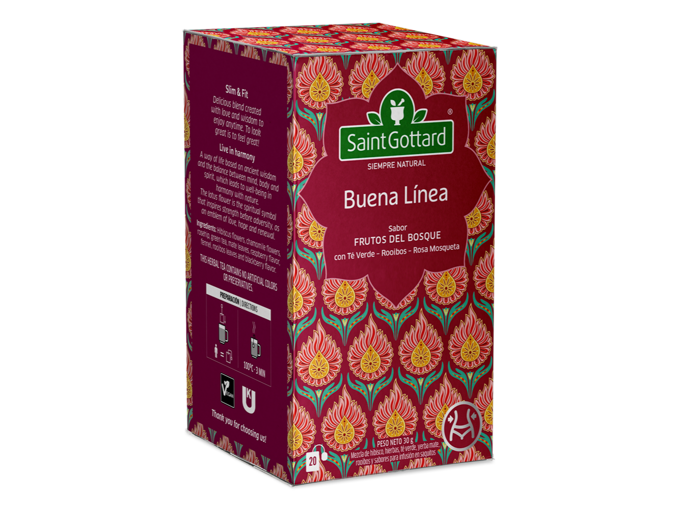 BUENA LINEA FRUTOS DEL BOSQUE X 20 SG