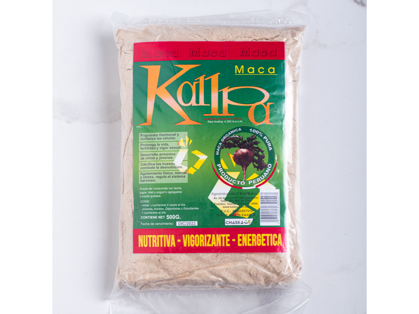 MACA PERUANA KALPA X 500 GR