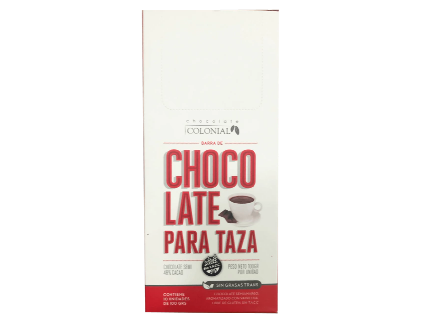 CHOCOLATE COLONIAL PARA TAZA