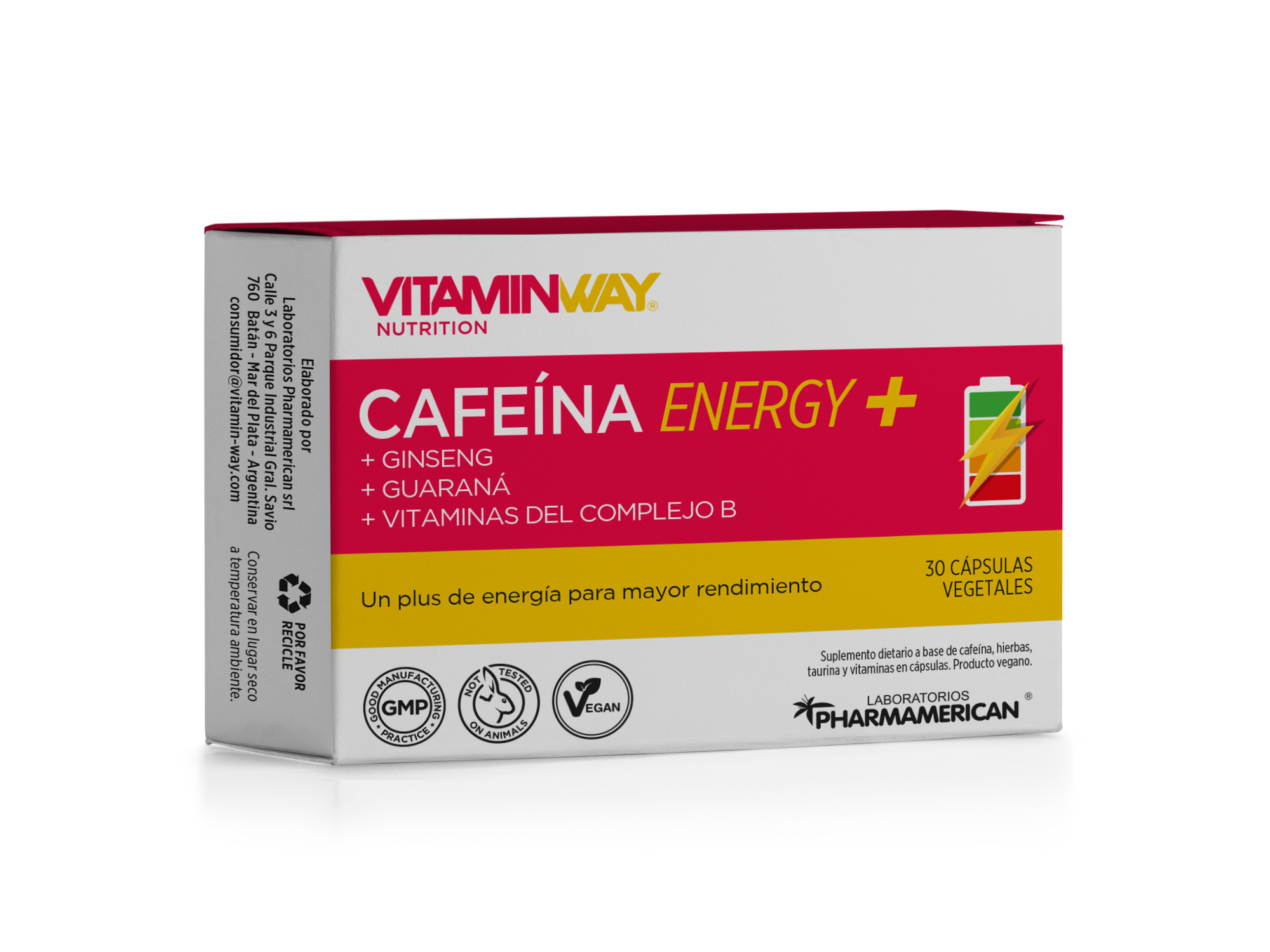 CAFEINA ENERGY VW x 30 CAPSULAS