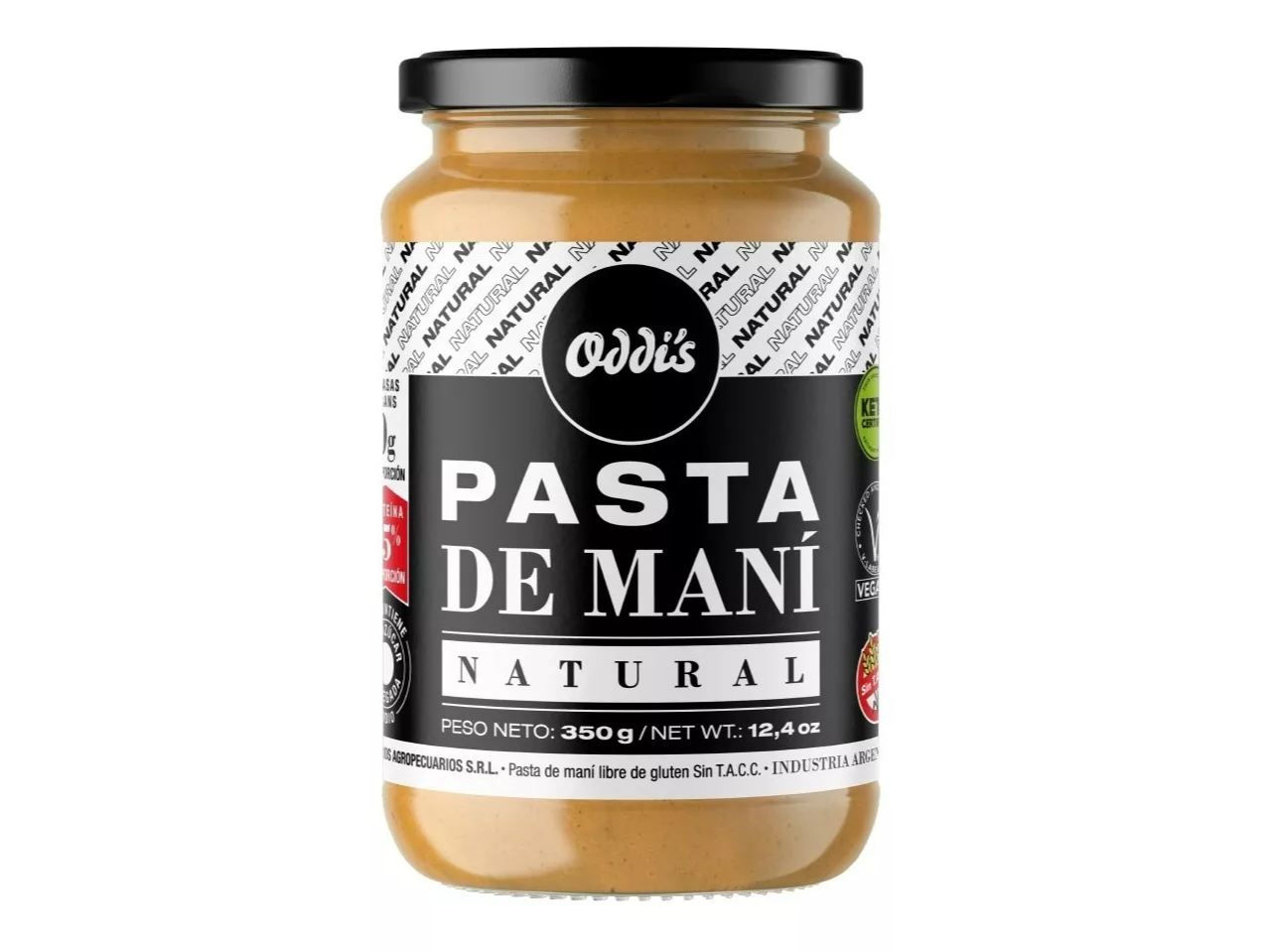 PASTA DE MANI NATURAL - ODDY´S