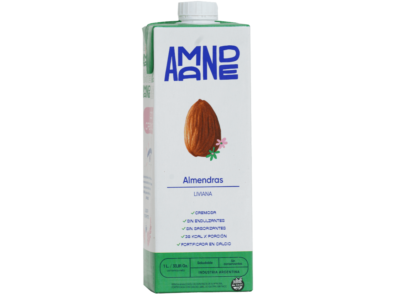 LECHE DE ALMENDRA LIVIANA X 1 LITRO AMANDE