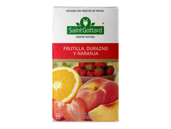 Frutilla, Durazno y Naranja SG x 20