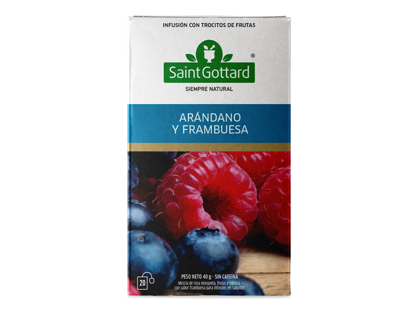 Arandano y Frambuesa SG x 20