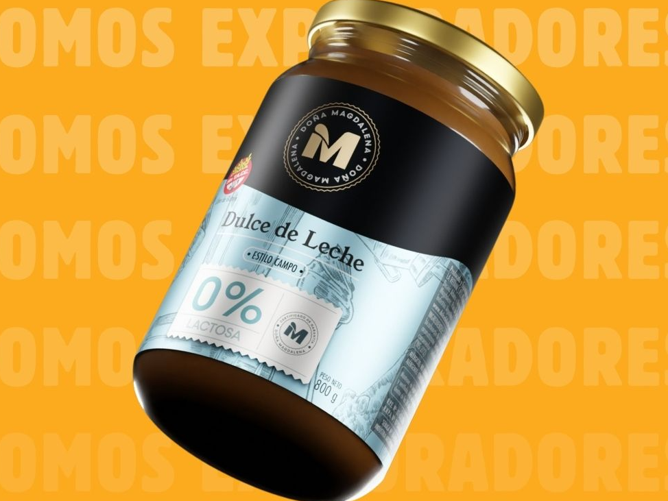 DULCE DE LECHE ZERO LACTOSA "DOÑA MAGNALENA" X 400GRS