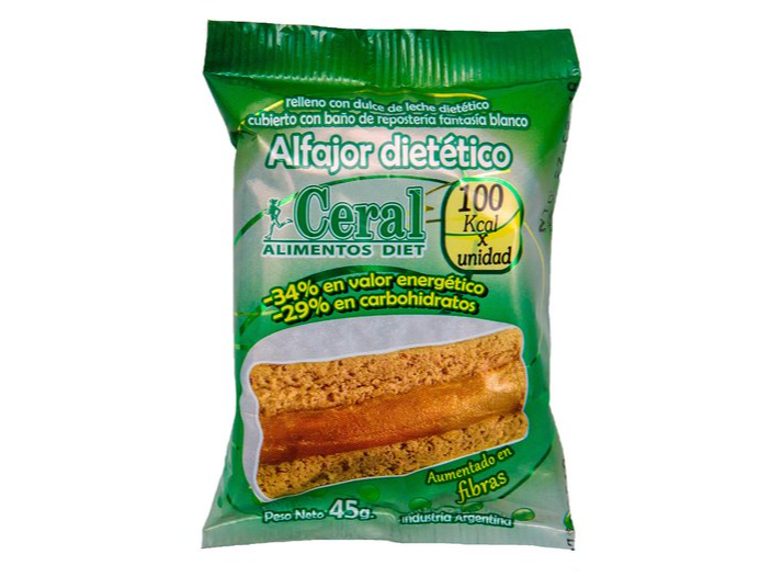 ALFAJOR BLANCO CAJA X 16ud "CERAL"