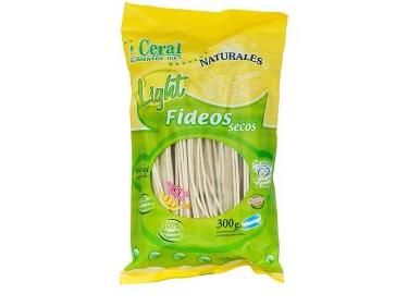 FIDEOS NATURAL 300GR "CEREAL"