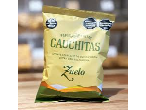 Papas Fritas Gauchitas Zuelo Virgen Extra  x 80 gr.