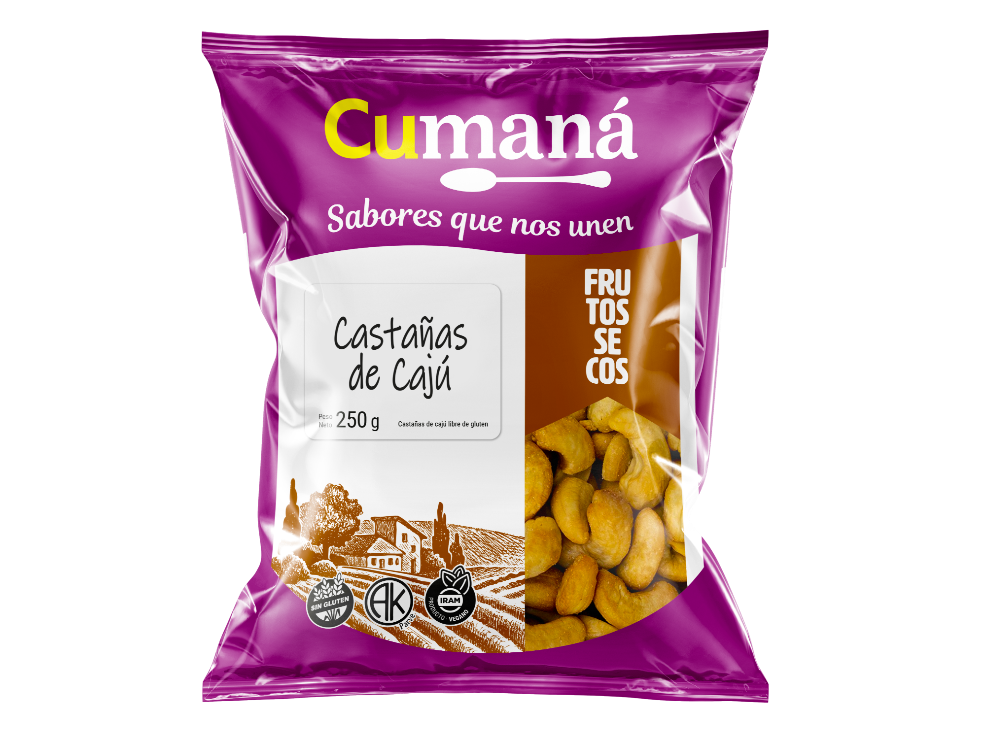 CASTAÑAS CAJU X 250 GRS CUMANA