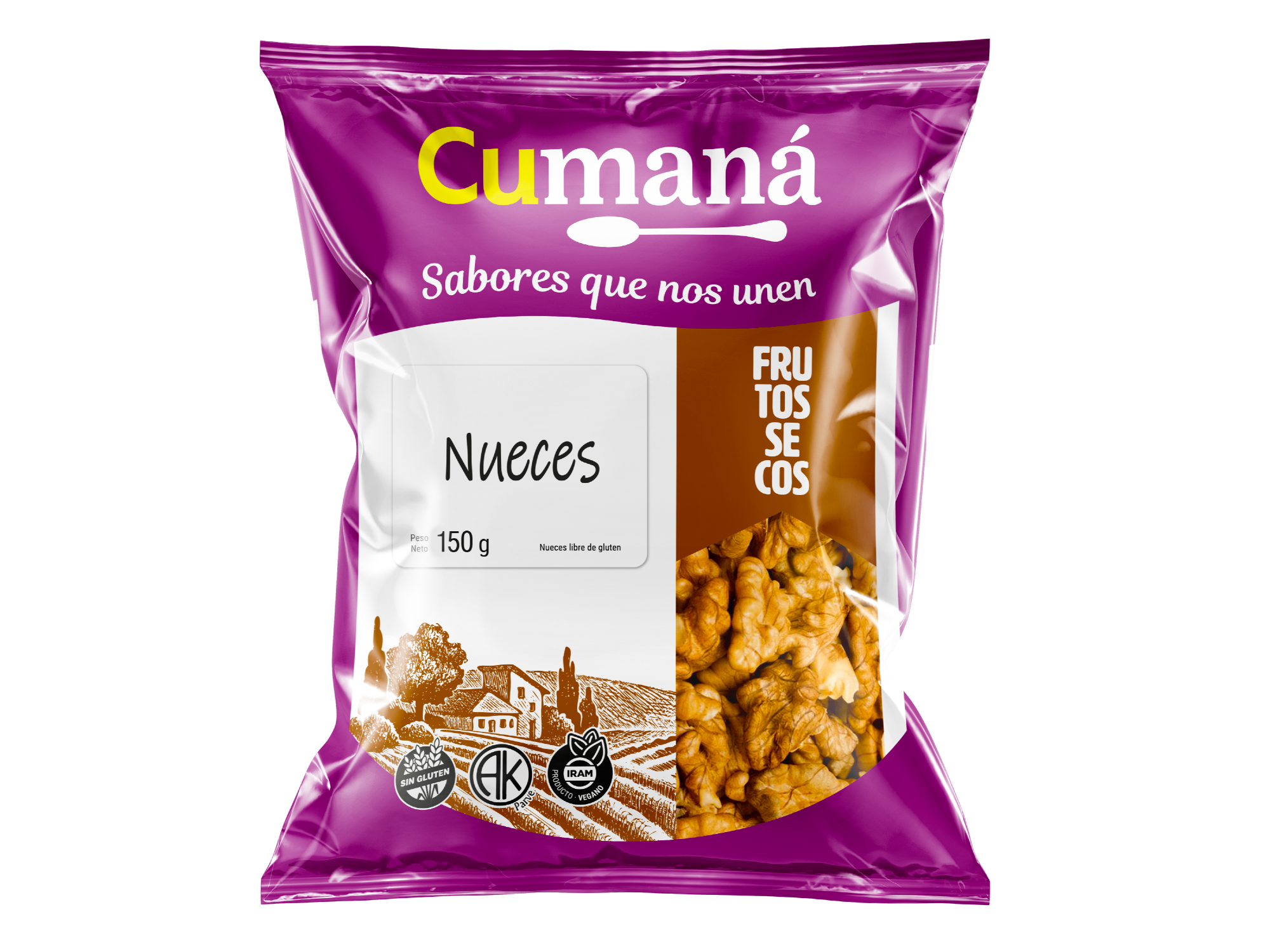 NUEZ MARIPOSA EXTRA LIGHT X 150 GRS CUMANA