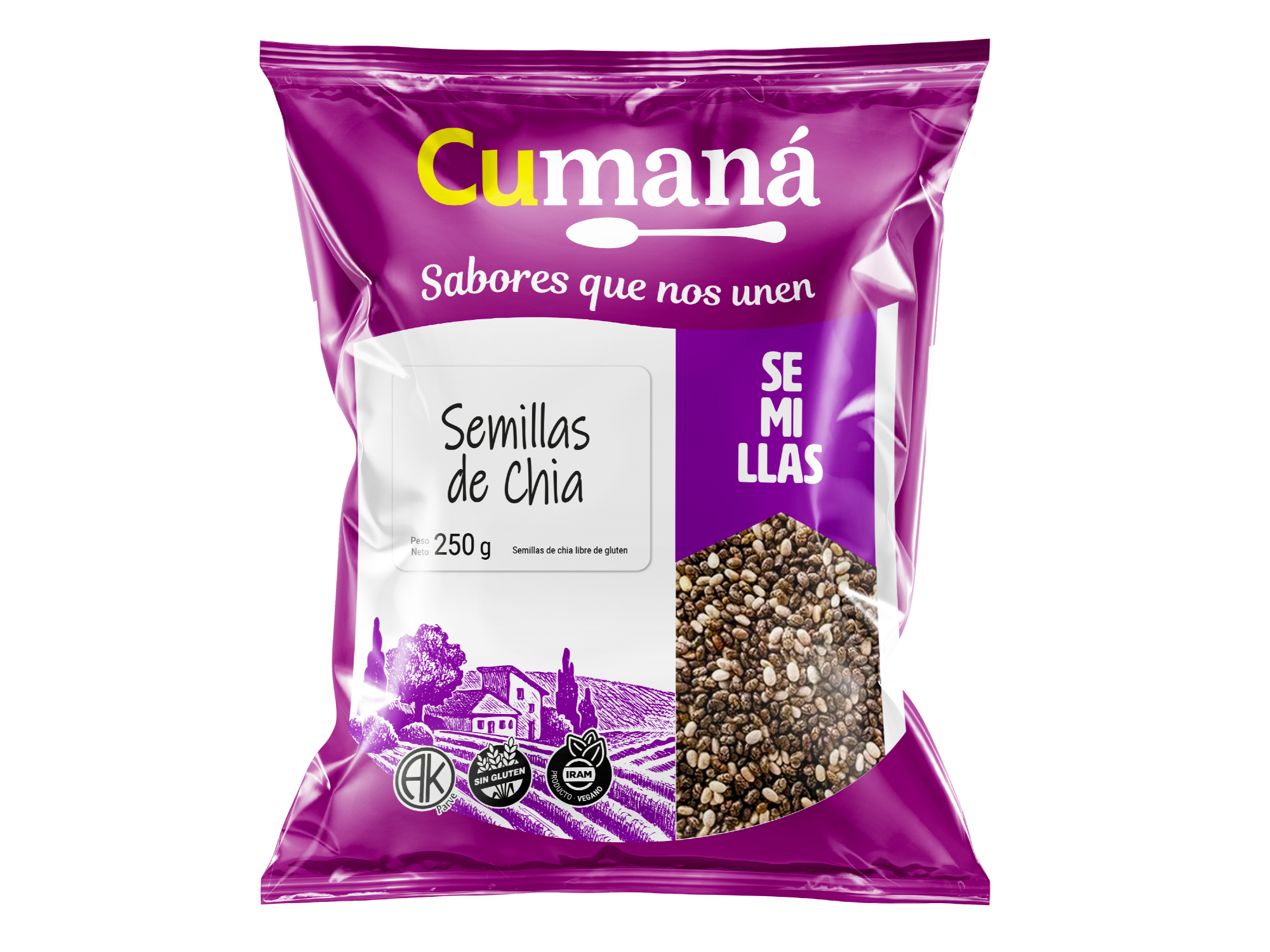 SEMILLAS DE CHIA X 250 GRS CUMANA