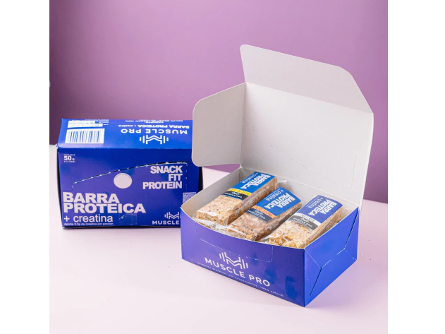 BARRA PROTEICA+CREATINA - MUSCLE PRO