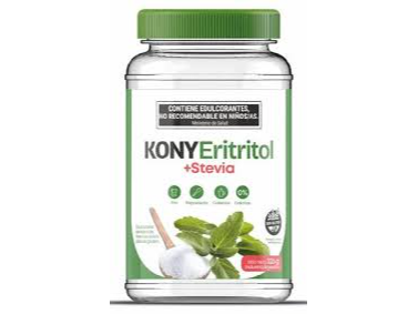ERITRITOL STEVIA KONY POLVO POTE X 325 GR