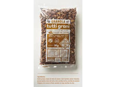 GRANOLA DULCE DE LECHE TUTTI GRANI X 1KG