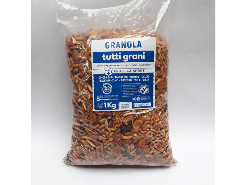 GRANOLA PROTEICA SPORT TUTTI GRANI X 1KG