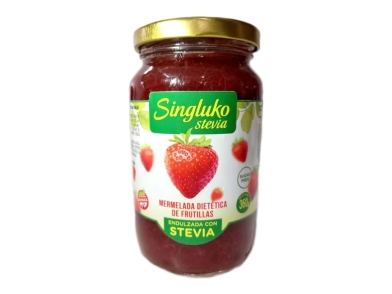 MERMELADA SINGLUKO STEVIA FRUTILLA X 360