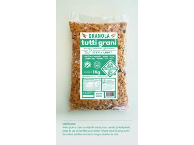 GRANOLA STEVIA LIGHT TUTTI GRANI X 1KG