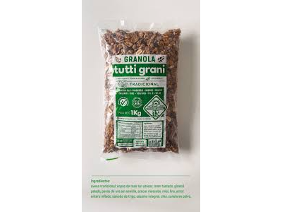 GRANOLA TRADICIONAL TUTTI GRANI 1KG