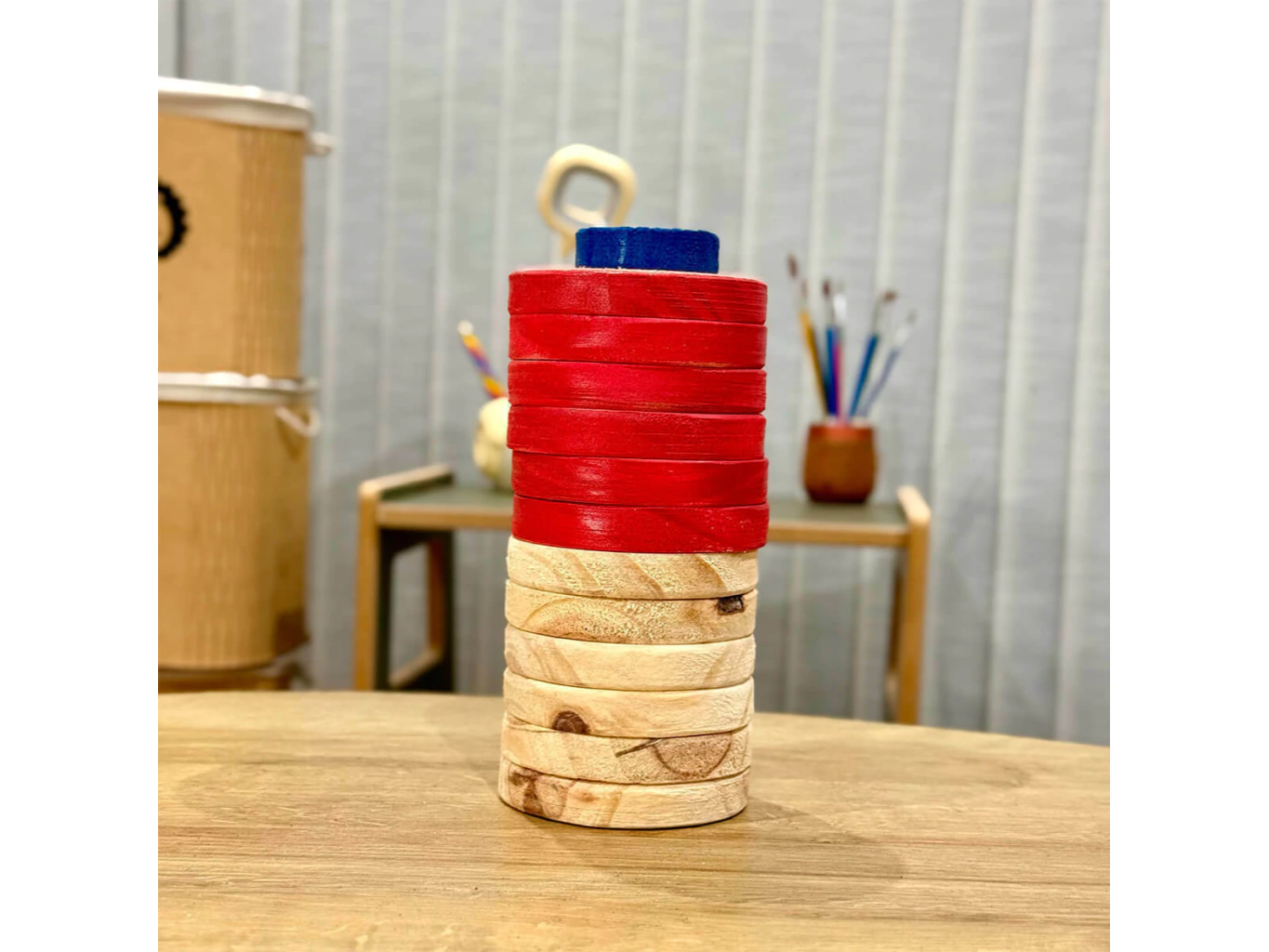 Tejo Playero Tradiconal de Madera 13 Piezas- PRESTAMO - VALOR SOLO EN CASO DE NO DEVOLUCION O ROTURA (Copia) (Copia) (Copia) (Copia) (Copia)